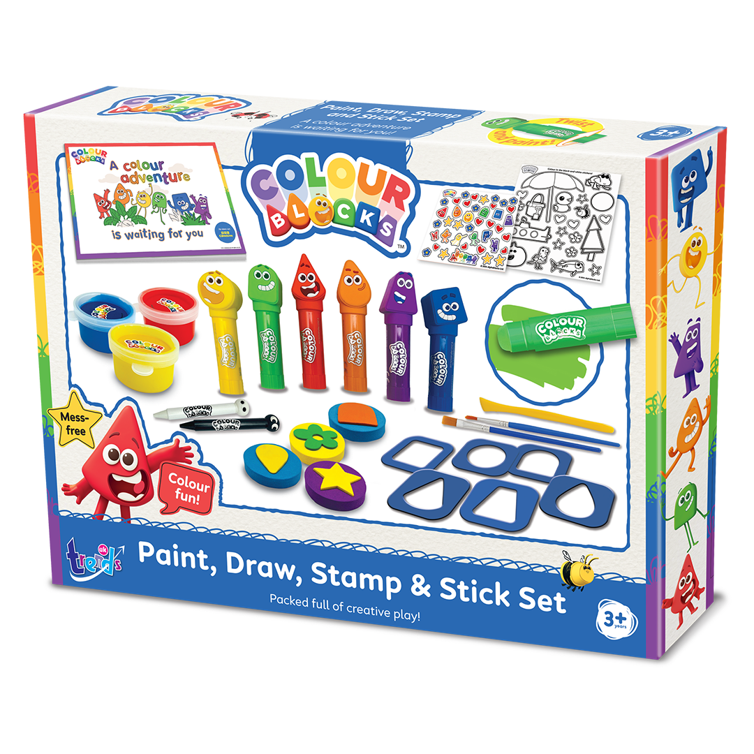 CB Paint, Draw, Stamp & Stick Set