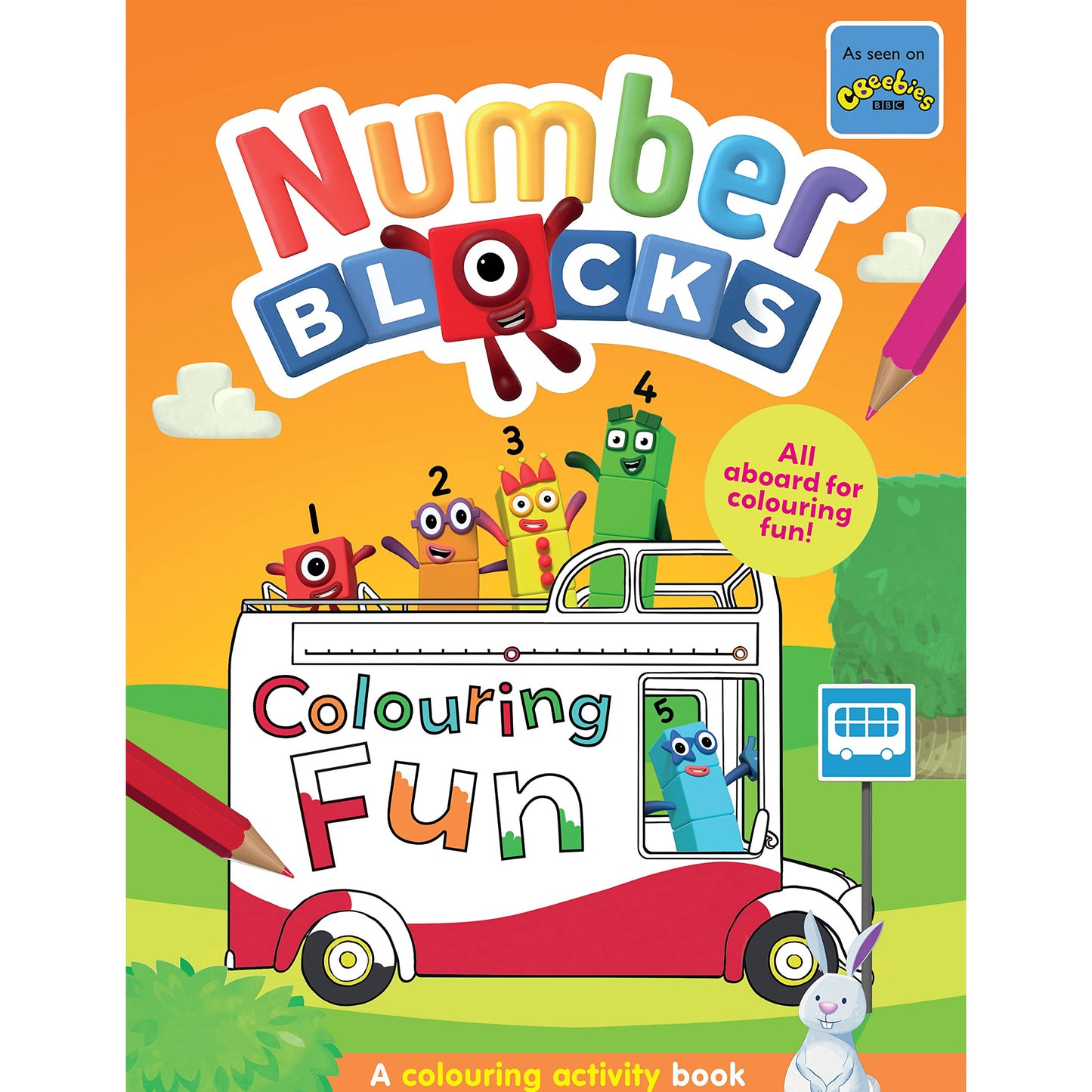 Numberblocks Colouring Fun: A Colouring Activity Book