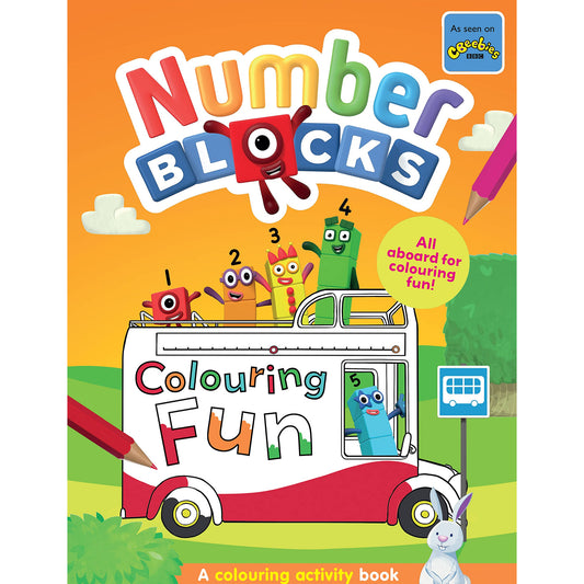 Numberblocks Colouring Fun: A Colouring Activity Book