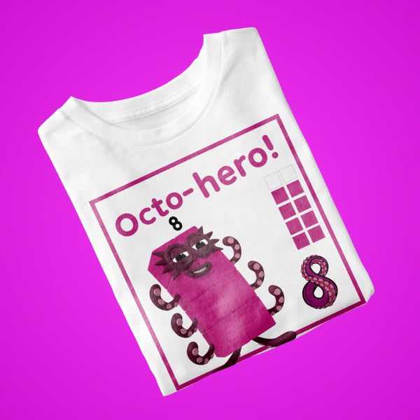 Octo-Hero, personalised T