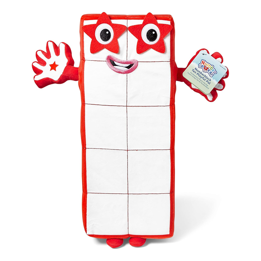 Numberblock Ten Playful Pal Plush