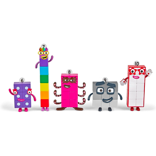 Numberblocks Friends Six to Ten