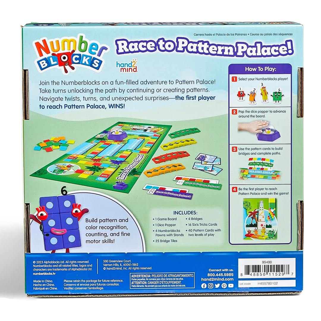 Numberblocks® Race to Pattern Palace