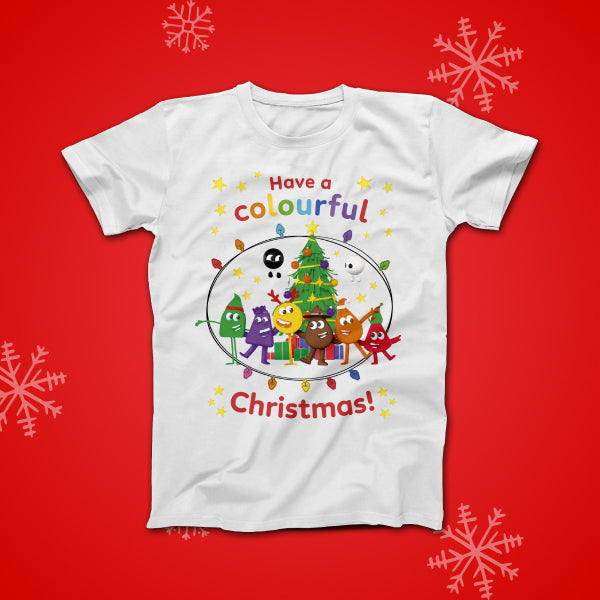 Colourblocks Christmas T-Shirt
