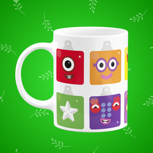 Numberblocks Christmas Mug
