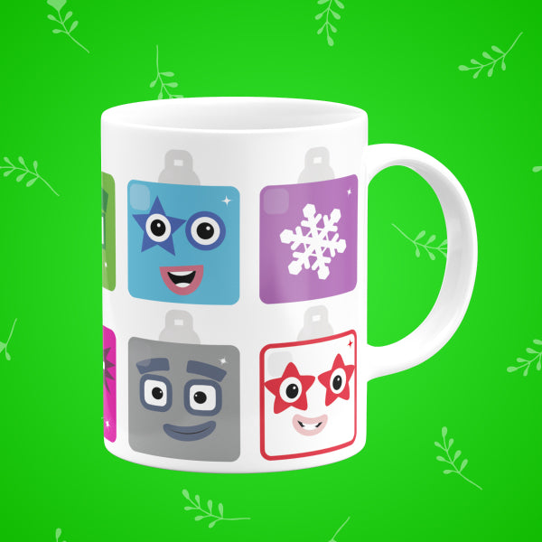 Numberblocks Christmas Mug