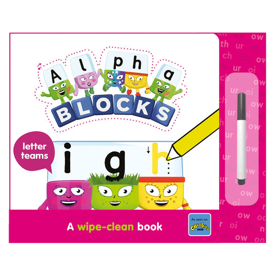 Alphablocks Letter Teams: A Wipe-Clean Book