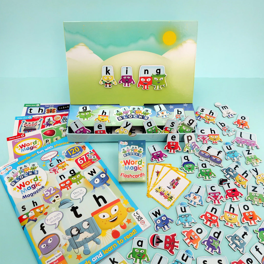 Alphablocks Magnetic Word Magic Set