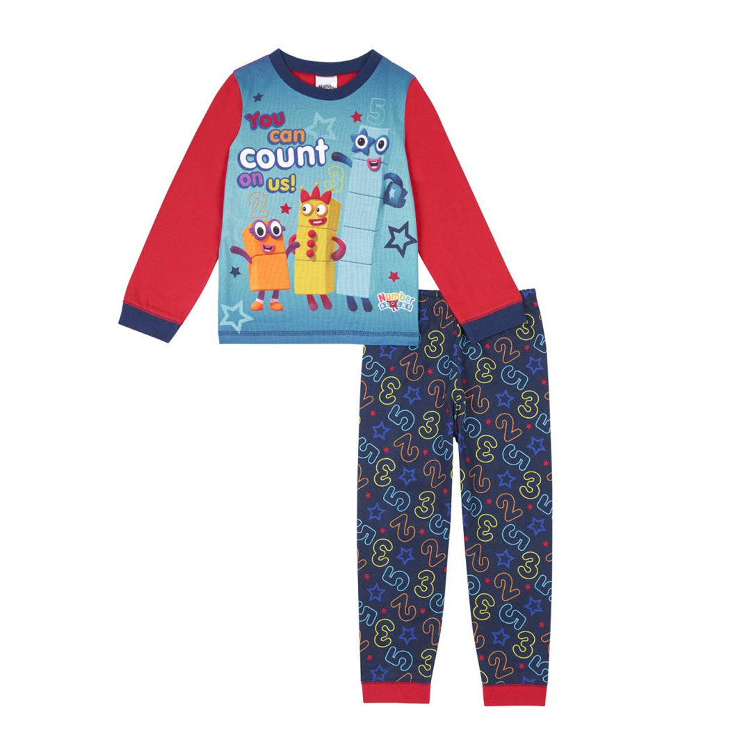 Numberblocks Boys Long Pyjamas