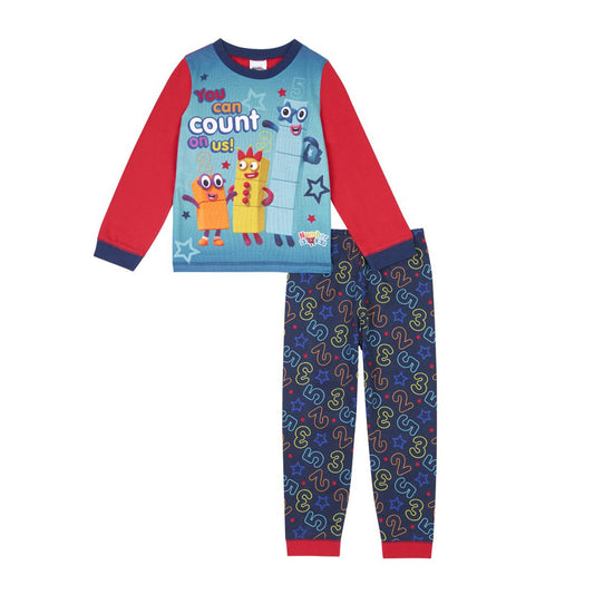 Numberblocks Boys Long Pyjamas