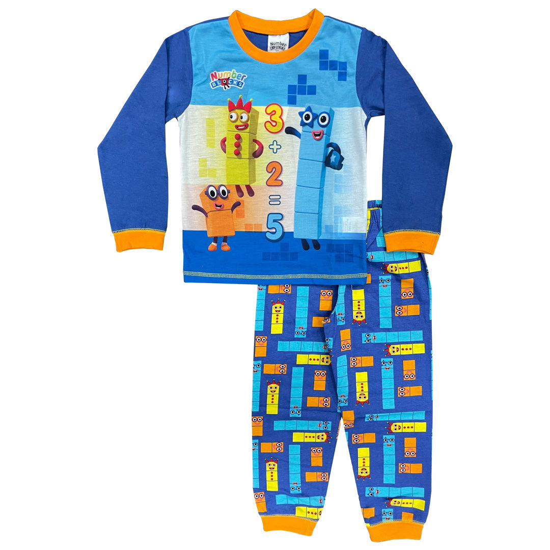 Numberblocks Boys Pyjamas Pjs