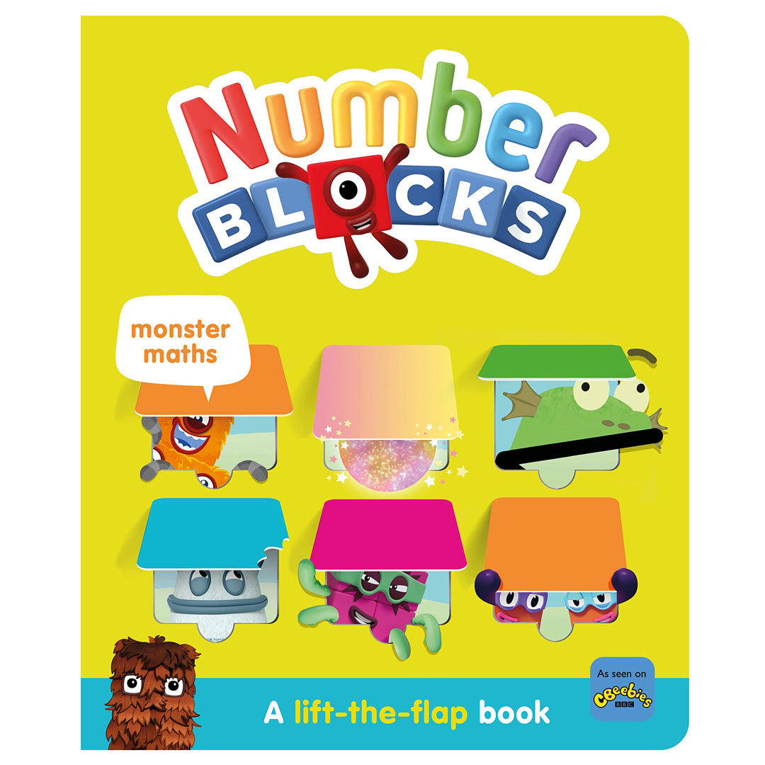 Numberblocks Monster Maths: A Lift the Flap Book