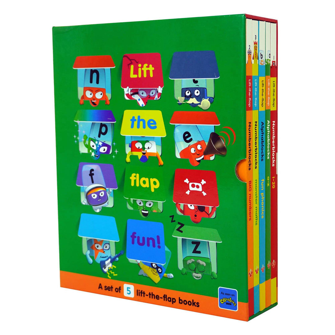 Numberblocks and Alphablocks Lift-the-Flap Set