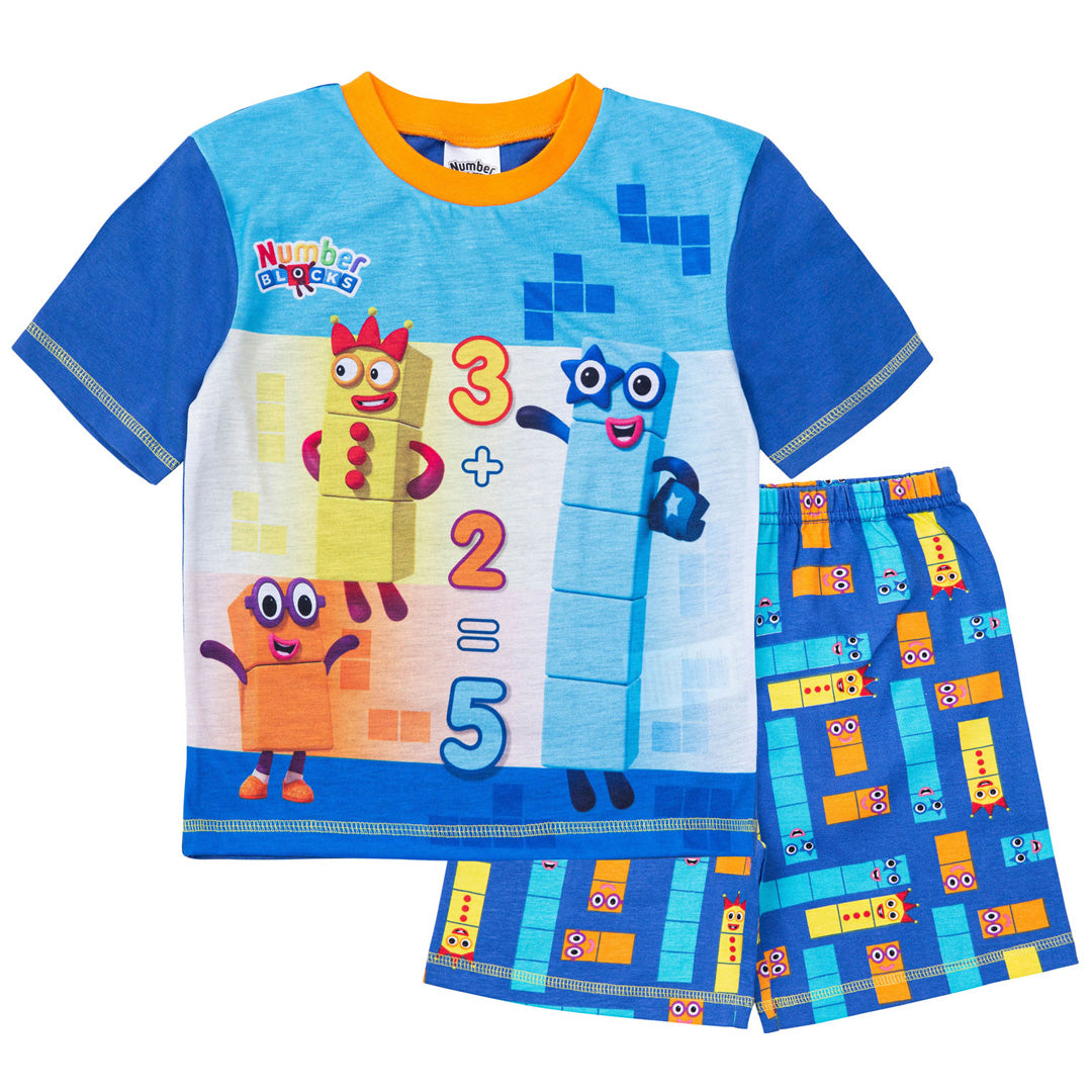 Numberblocks Boys Short Pyjamas