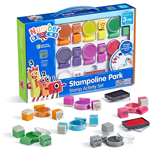 Numberblocks® Stampoline Park Stamp Activity Set