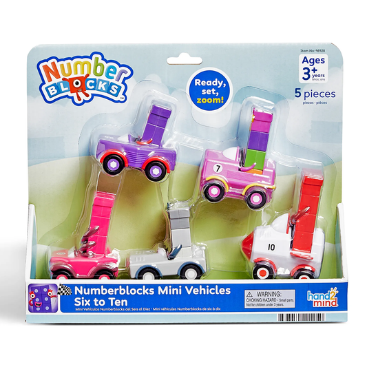 Numberblocks Six to Ten Mini Vehicles