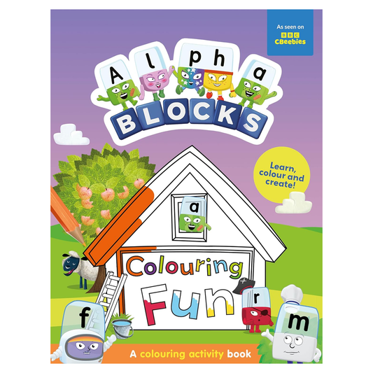 Alphablocks Colouring Fun: A Colouring Activity Book