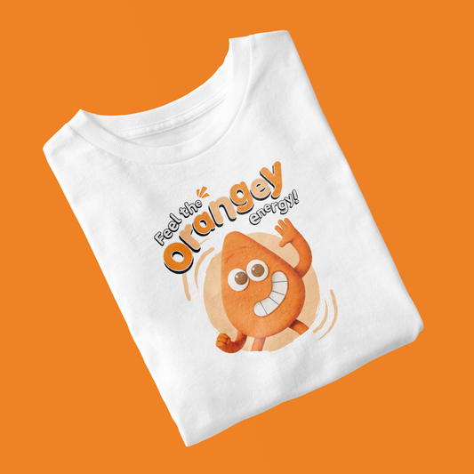 Colourblocks Orange T-shirt