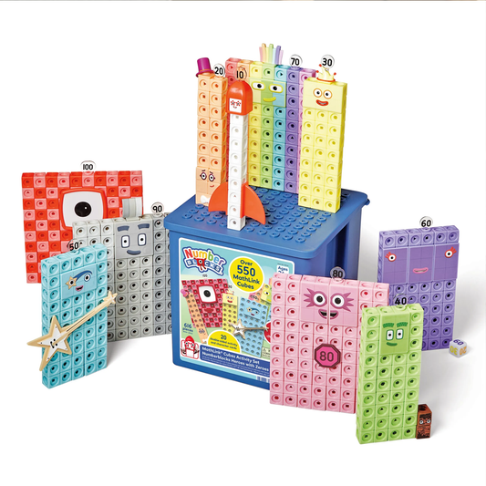 Numberblocks MathLink® Cubes Heroes with Zeroes Set