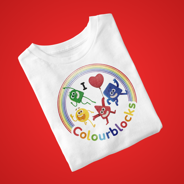 I Love Colourblocks T-shirt