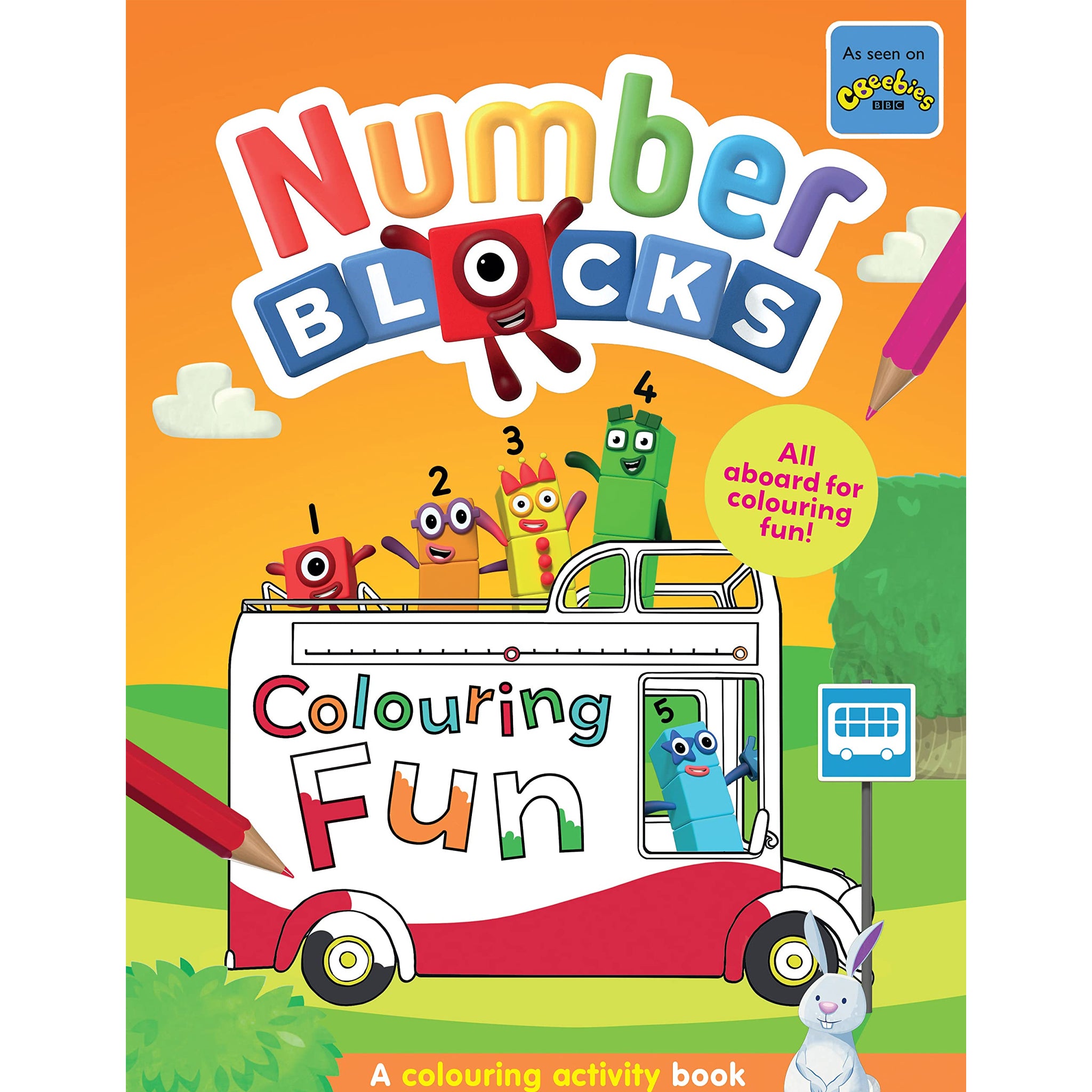 Numberblocks Colouring Fun: A Colouring Activity Book – Blocks Shop