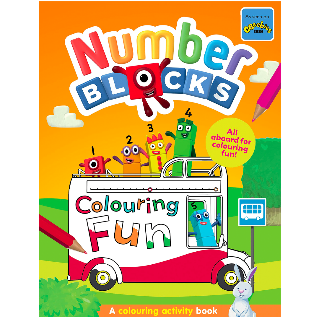 Numberblocks Colouring Fun: A Colouring Activity Book – Blocks Shop