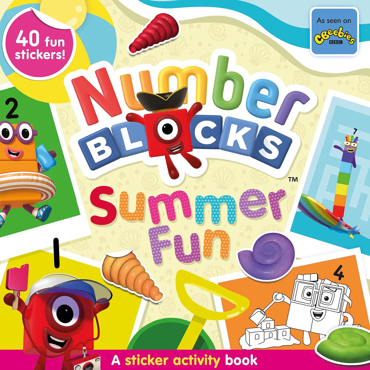 Numberblocks Summer Fun: A Sticker Activity Book