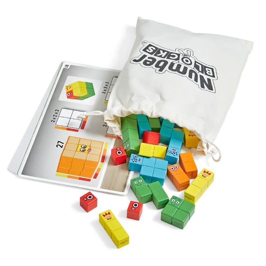 Numberblocks Wooden Building Blocks Activity Set