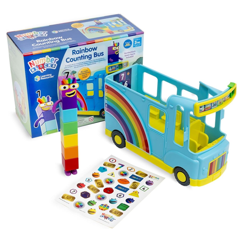 Numberblocks® Rainbow Counting Bus