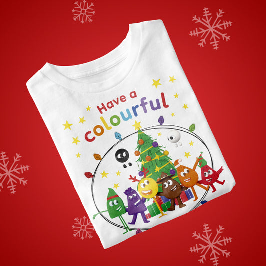 Colourblocks Christmas T-Shirt
