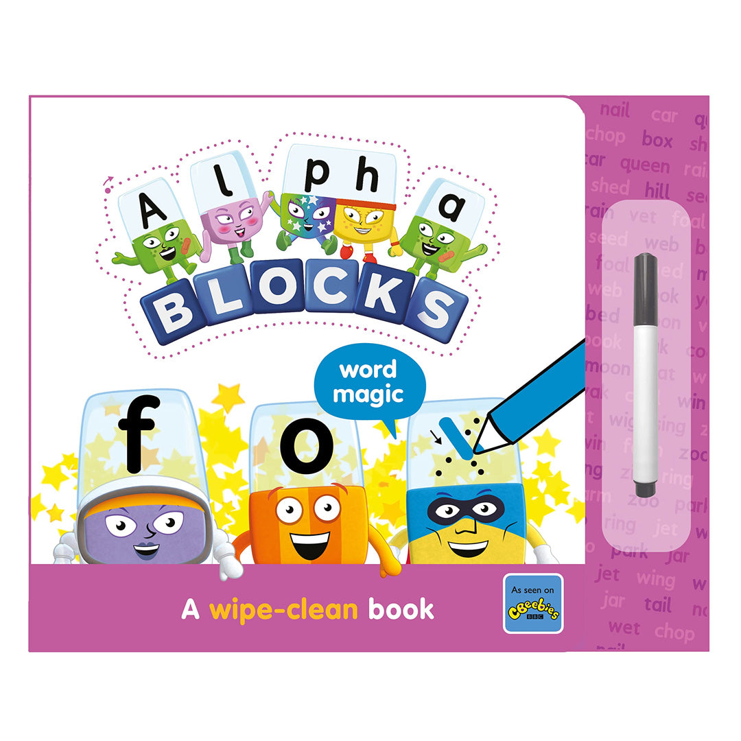 Alphablocks Word Magic: A Wipe-Clean Book
