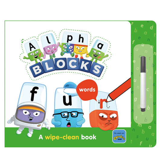 Alphablocks Words: A Wipe-Clean Book