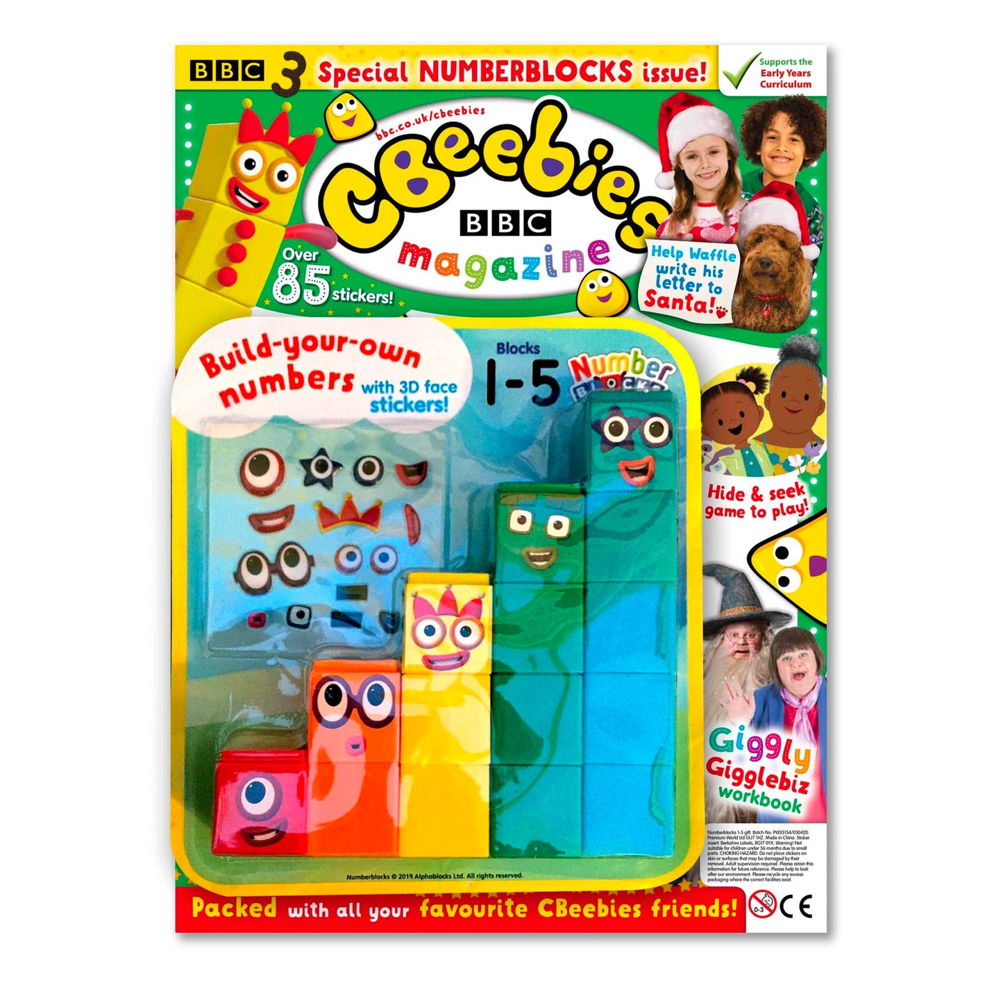 CBeebies Magazine Issue 569 – Numberblocks 1–5