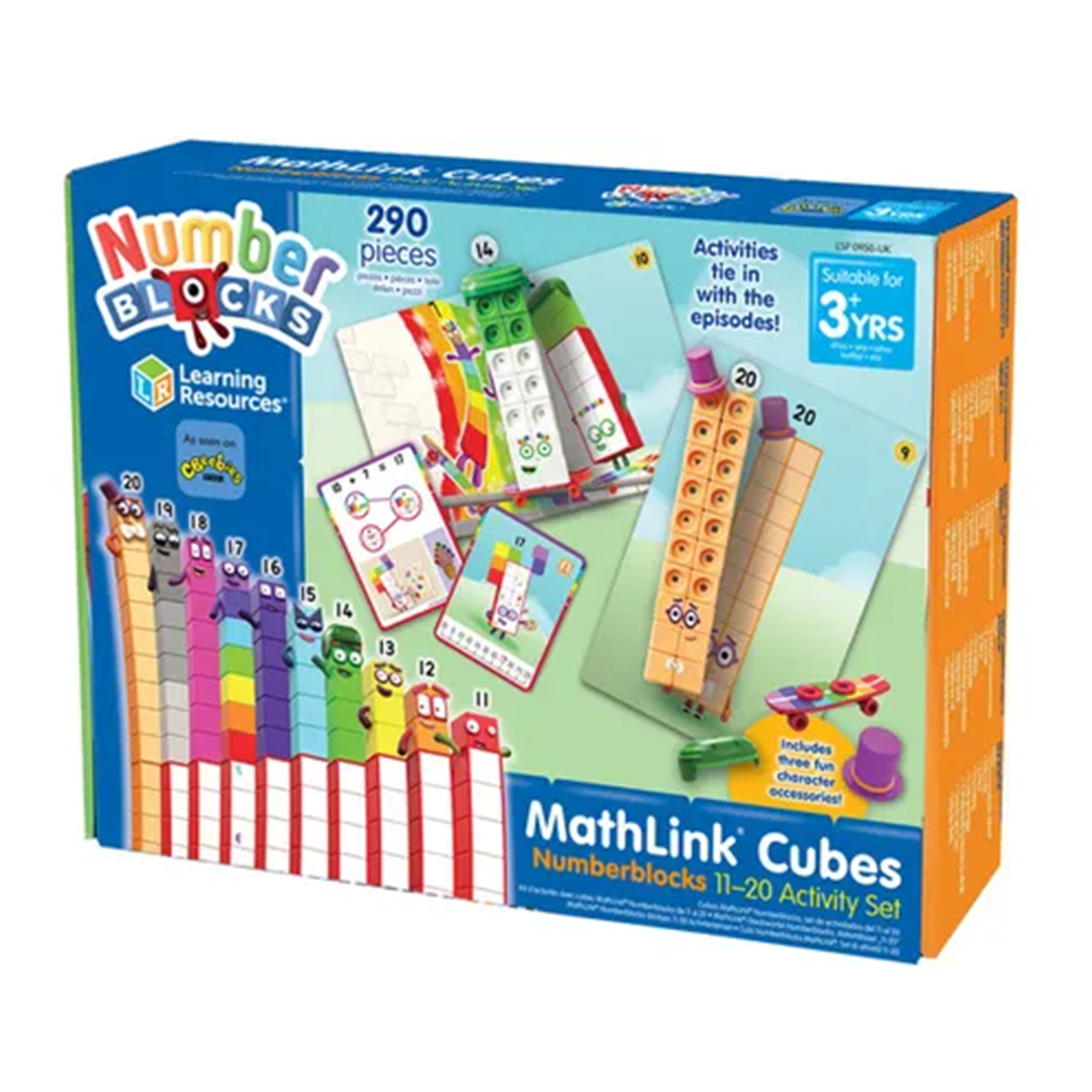 MathLink® Cubes Numberblocks 11 - 20 Activity Set – Blocks Shop