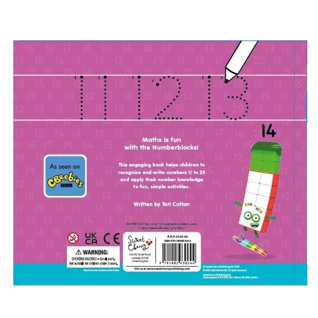  Numberblocks 11 20 A Wipe Clean Book Blocks Shop